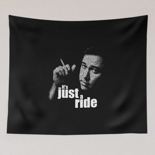 Item preview, It's Just a Ride Word Art designed and sold by ByteCage.