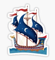 Ottoman Ship 3 Sticker