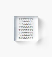 The Legend of Zelda: Oracle of Seasons & Oracle of Ages Magic Rings | Nintendo Pixel Art Acrylic Block