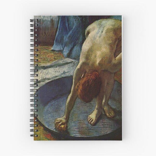 Item preview, Edgar Degas French Impressionism Oil Painting Nude Woman Bathing designed and sold by ⭐⭐⭐⭐⭐ Art Geeky.