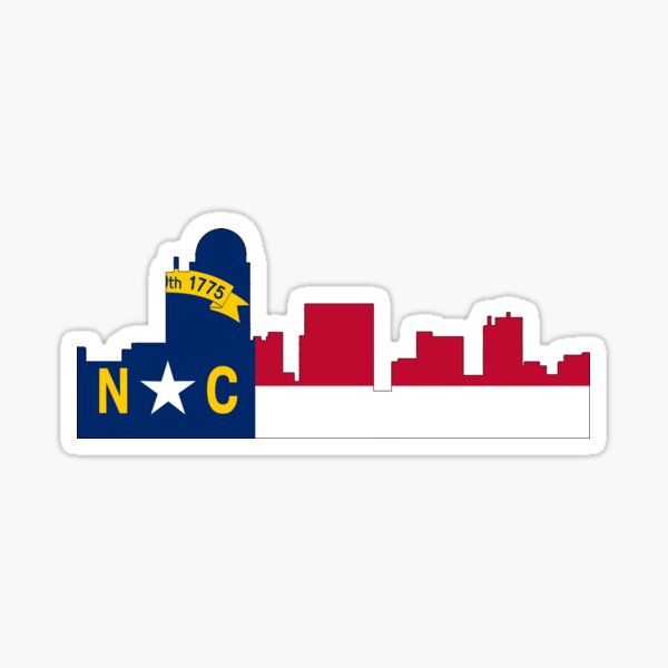 North Carolina State Flag Decal – Onward Reserve