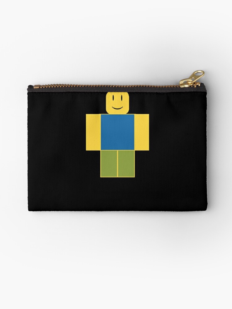 Roblox Zipper Pouch By Kimoufaster Redbubble - roblox logo remastered photographic print by lukaslabrat redbubble