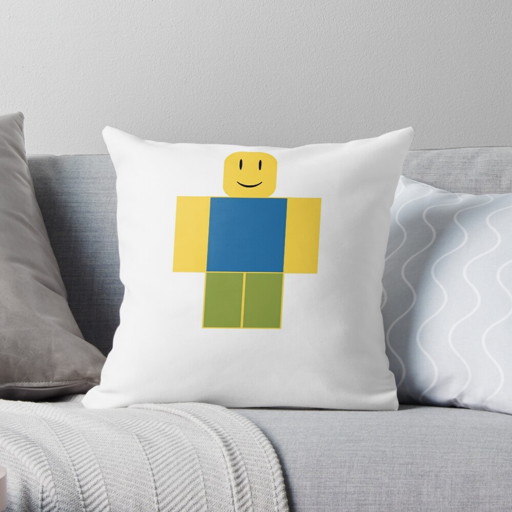 Roblox Throw Pillow By Kimoufaster Redbubble - roblox tote bag by kimoufaster redbubble