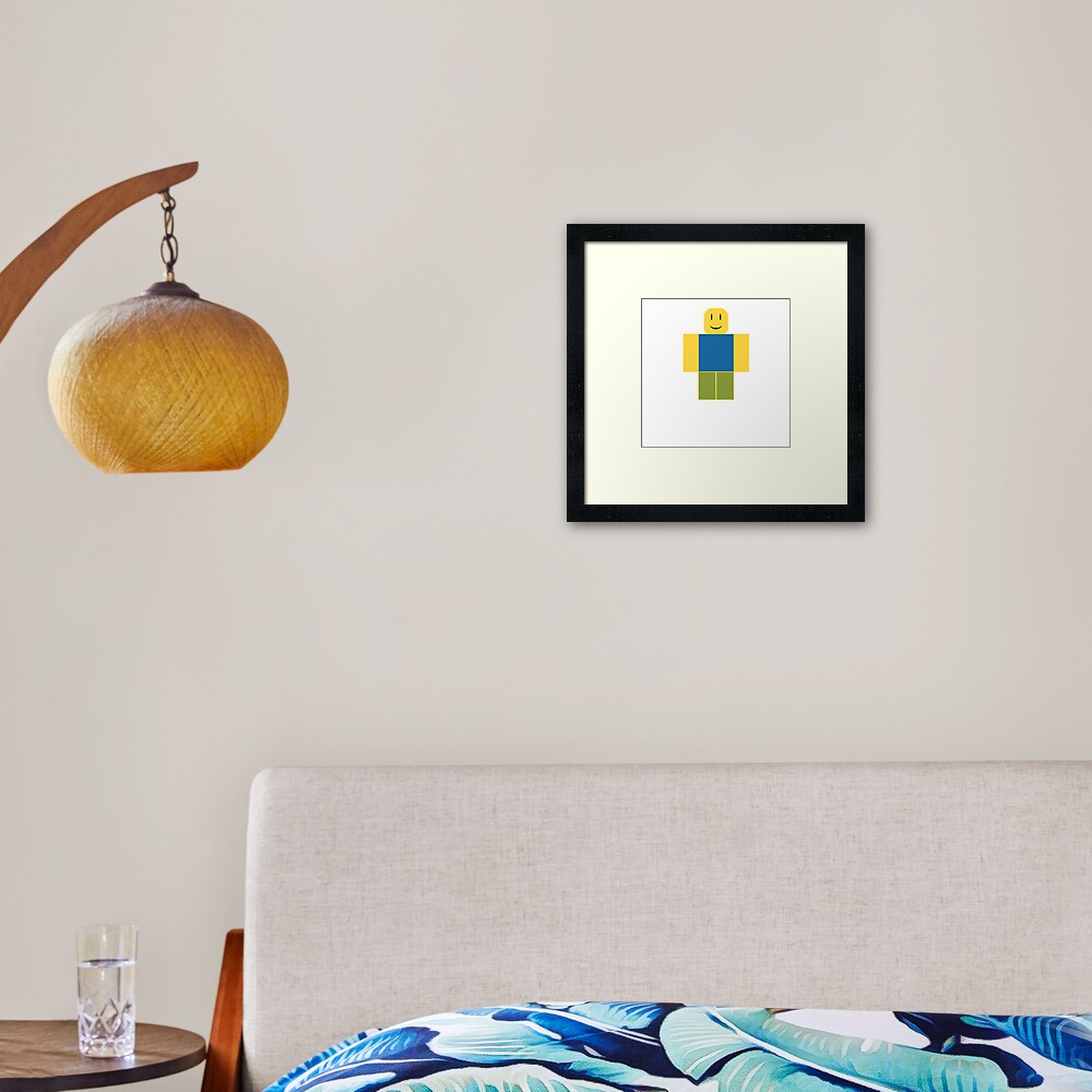Roblox Framed Art Print By Kimoufaster Redbubble - how to use sword of light on roblox youtube