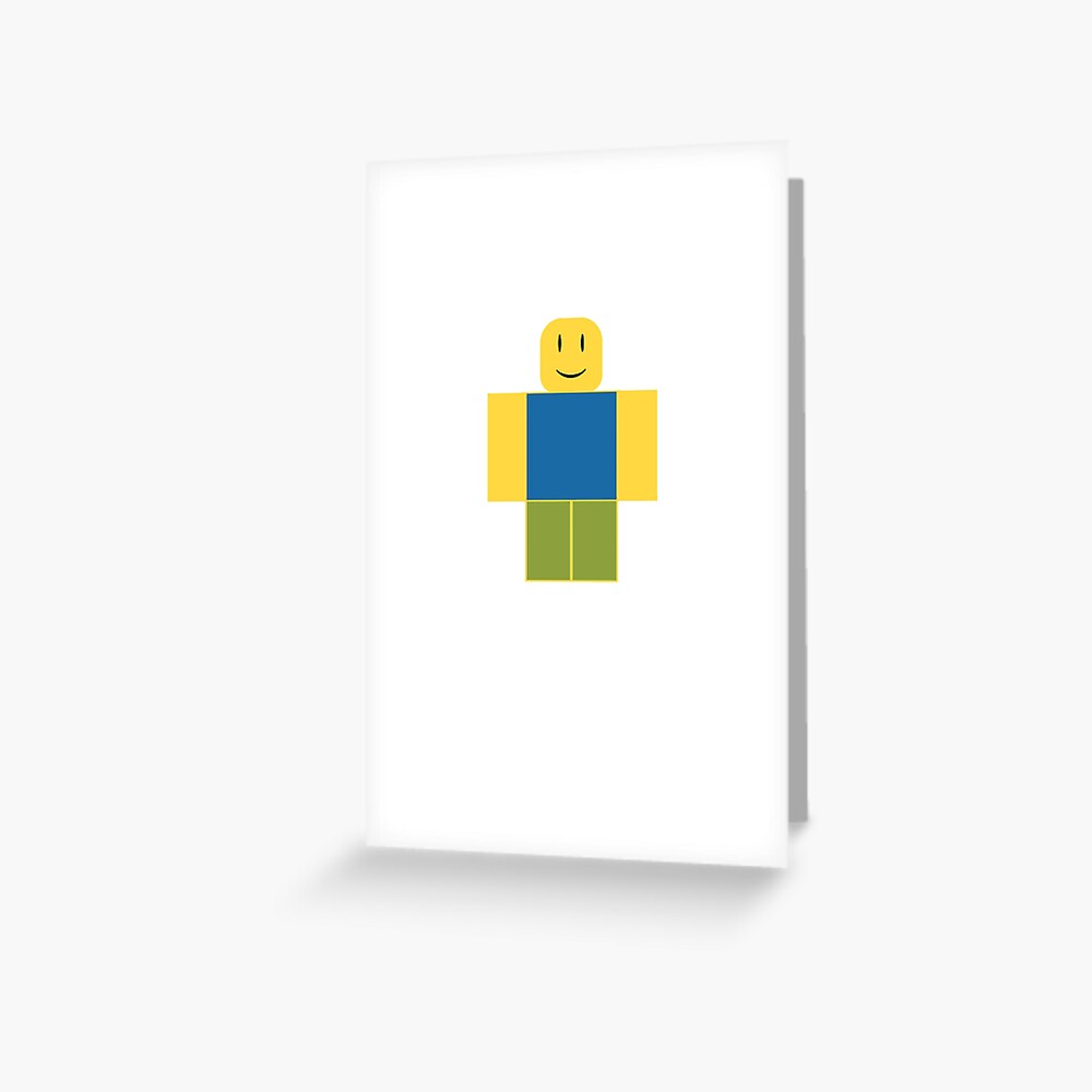 Roblox Greeting Card By Kimoufaster Redbubble - roblox tote bag by kimoufaster redbubble