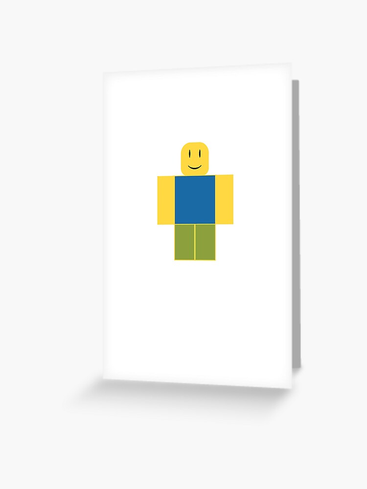 Roblox Greeting Card By Kimoufaster Redbubble - roblox sticker by kimoufaster redbubble
