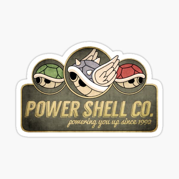 powershell company Sticker