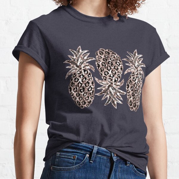 glitter pineapple shirt
