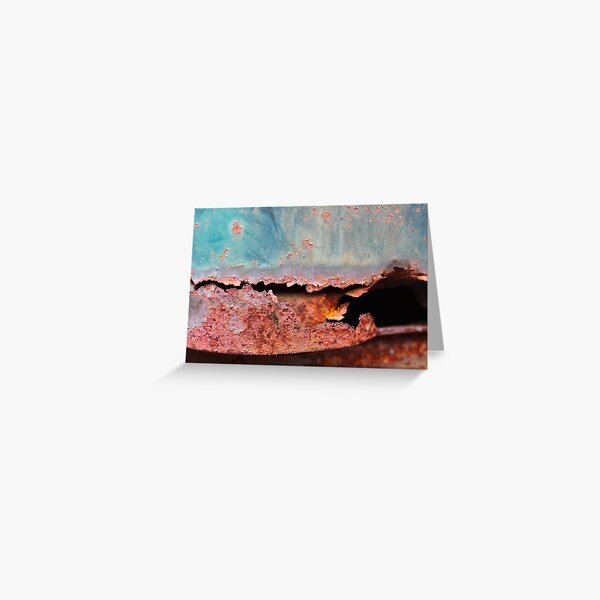 Rusted '49 Buick Greeting Card