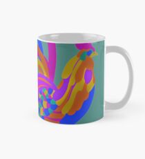 Colorful Abstract Rooster Classic Mug