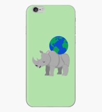 Earth Day Rhinoceros iPhone Case