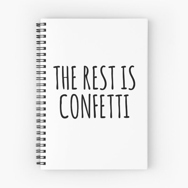Item preview, The Rest is Confetti designed and sold by brenda-lee.