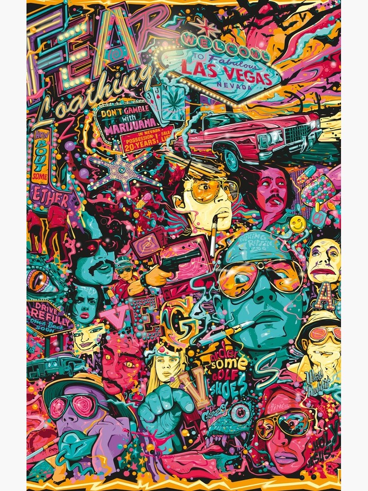 Thumbnail 4 of 4, Samsung Galaxy Phone Case, Fear and Loathing in Las Vegas designed and sold by jsarnold513.