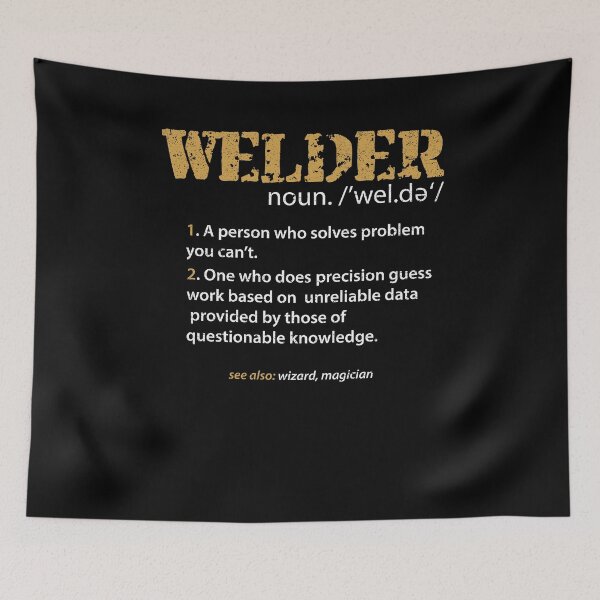 Item preview, Welder Definition Job Humor Dad Daddy Wizard Joke designed and sold by Kieran Abbott.