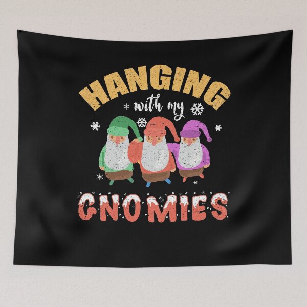 Item preview, Hanging With My Gnomies Christmas Garden Decorate designed and sold by Kieran Abbott.