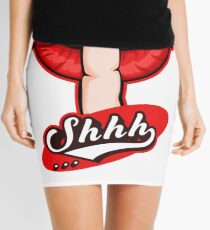 Shhh Silent Hand Mini Skirt