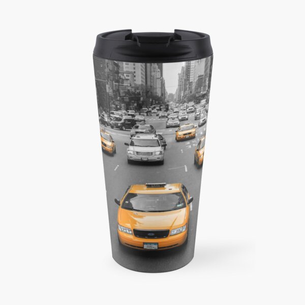 New York Taxis Travel Mug