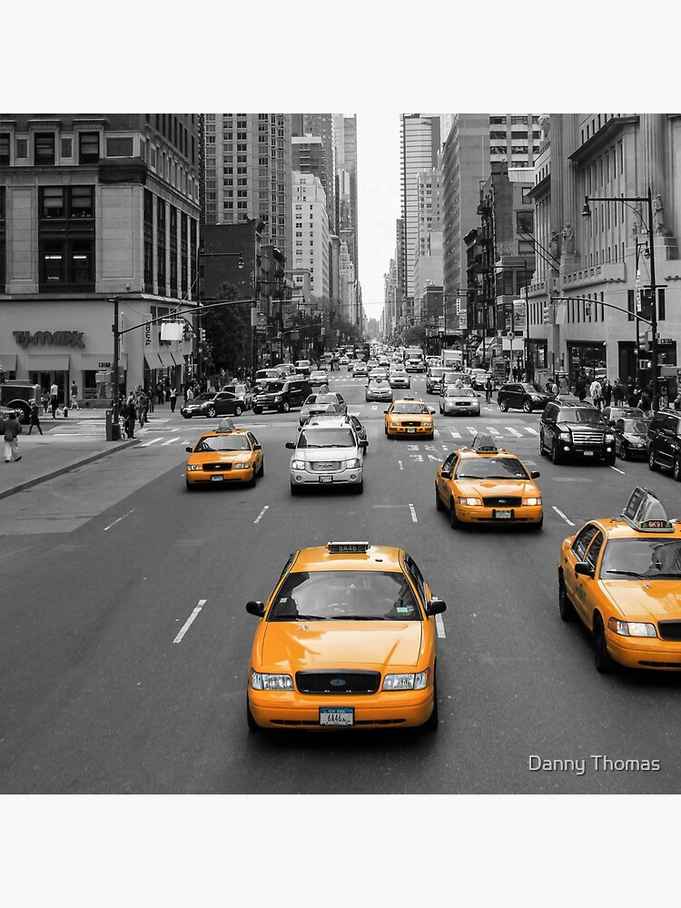 New York Taxis | Clock