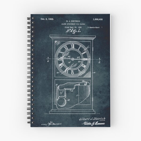 Item preview, 1926 Alarm Attachment for clocks  designed and sold by xaviervieiraart.