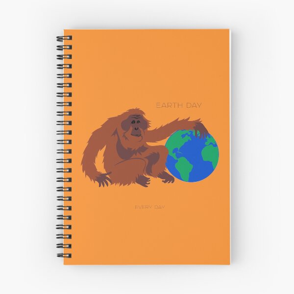 Item preview, Earth Day Orangutan designed and sold by Peppermint Narwhal.