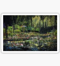 Monet's Lily Pond Sticker