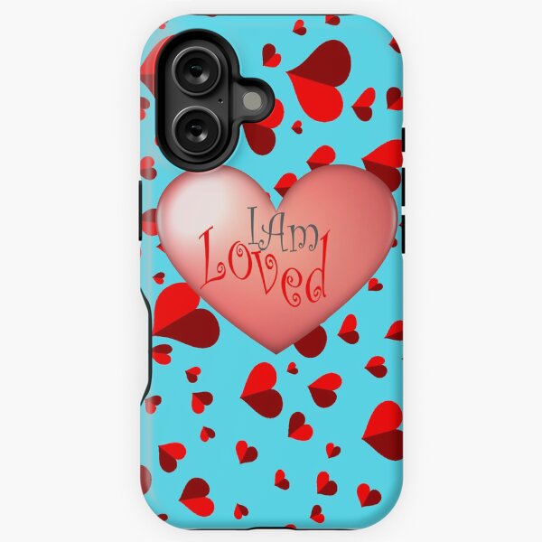 Artikel-Vorschau von Ich bin geliebt Handy Cover, designt und verkauft von Rightbrainwoman.