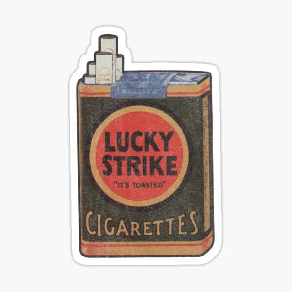 Lucky Strike Stickers | Redbubble