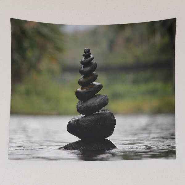 Item preview, Balance Stones & Pebbles in Sea Water designed and sold by Sapphire-X.