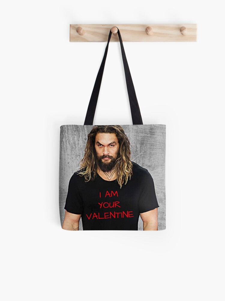 Jason Momoa Valentine S Day Greeting Card Good Vibes Love Romantic Sentimental Memes Jokes Puns Gift Present Ideas Tote Bag By Avit1 Redbubble