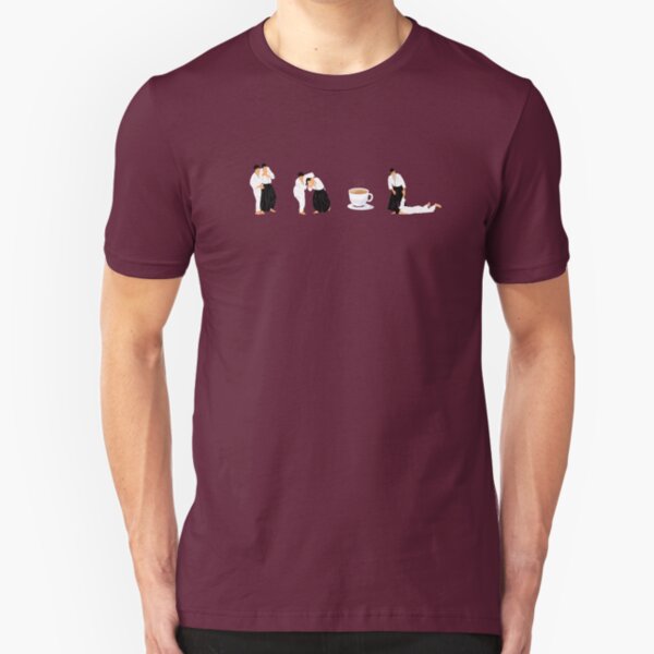 Coffee Break!! Slim Fit T-Shirt