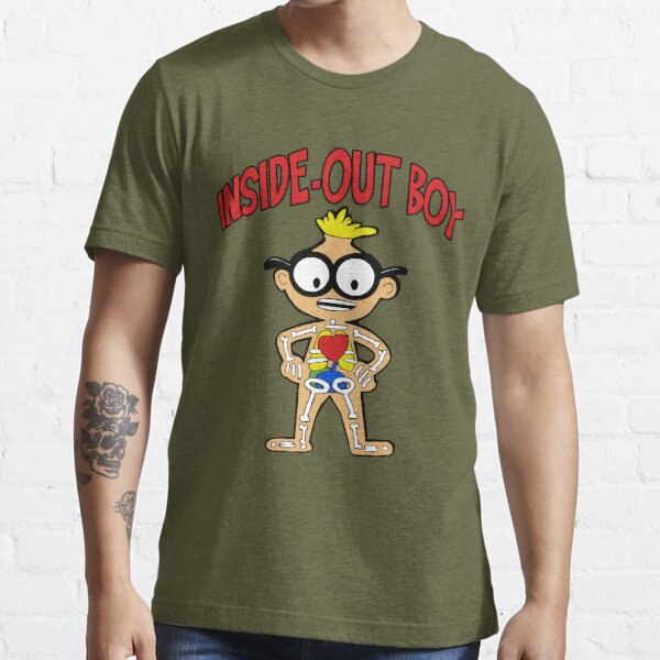 Inside-Out Boy Fitted Scoop T-Shirt for Sale by RetroThreads