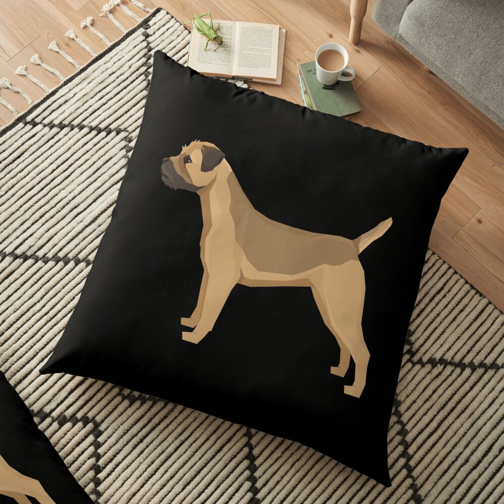 Border Terrier - Gift For Border Terrier Owner Lover Floor Pillow