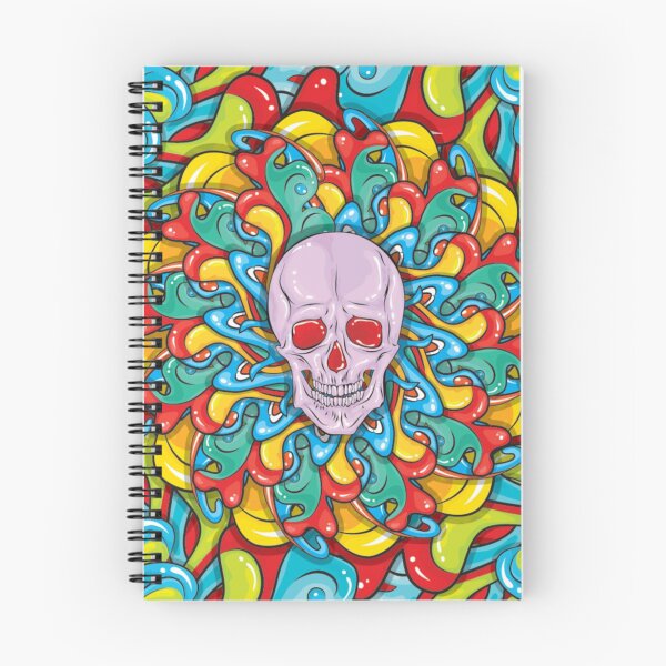 Item preview, Skull psychedelic designed and sold by AthleticHeroes.