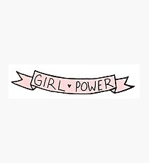 Mädchenpower Fotodruck