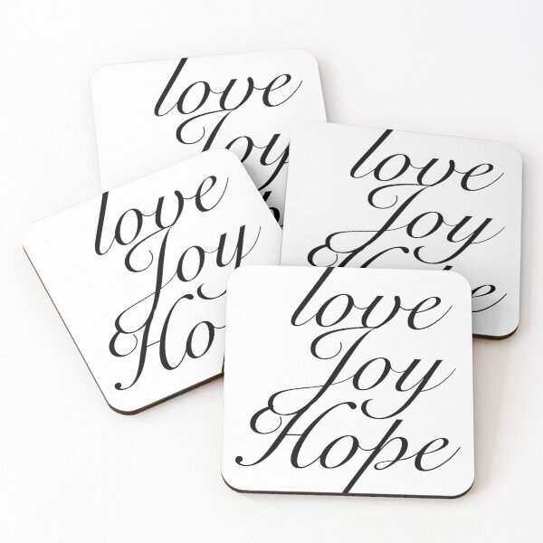 Item preview, Love, Joy, Hope Logo designed and sold by Astravira House.