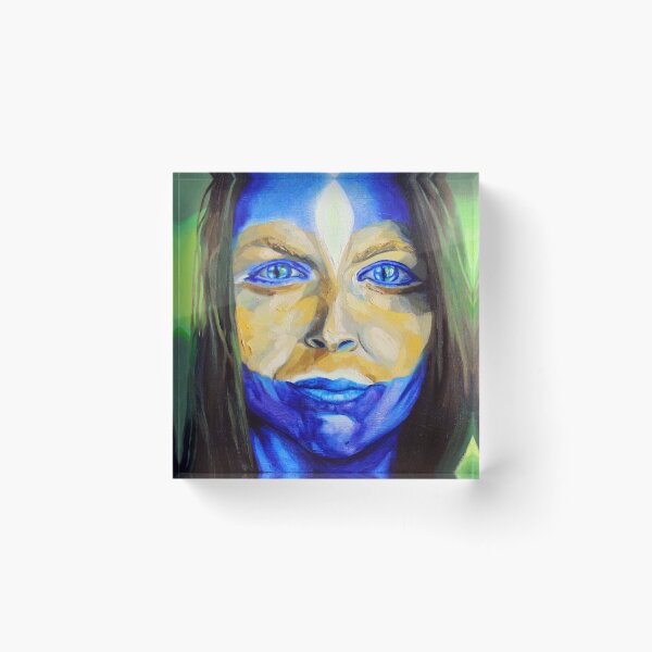 Item preview, Blue Download (self portrait) designed and sold by BlueStarseed.
