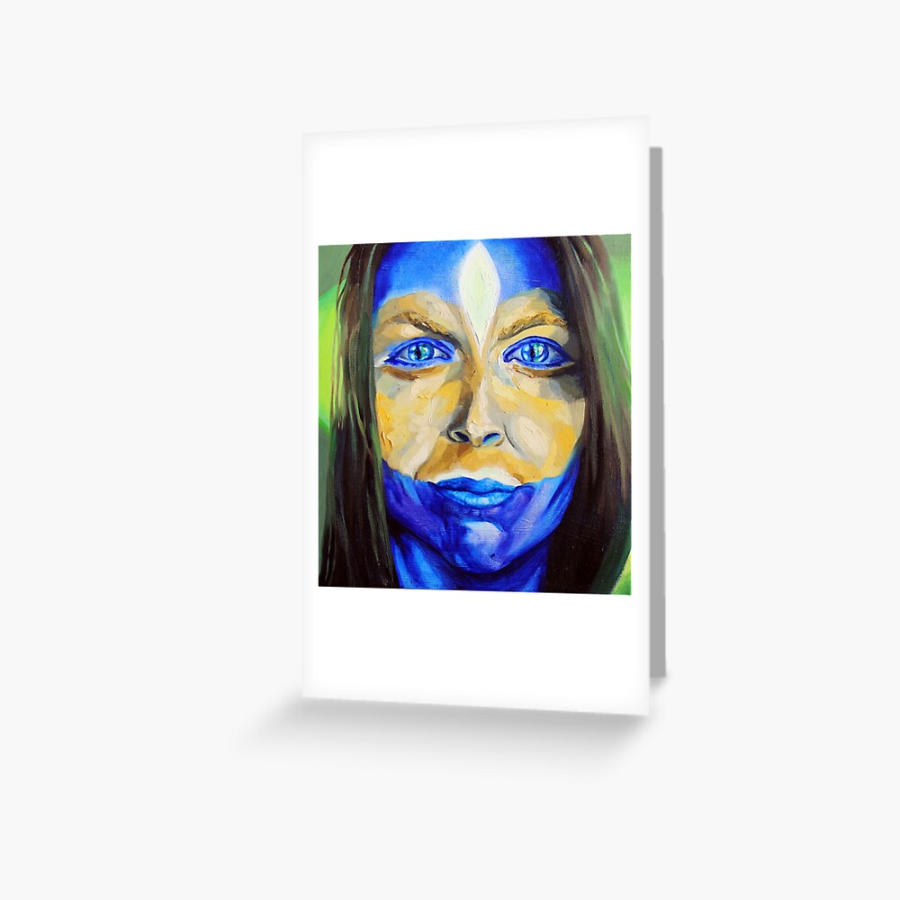 Item preview, Greeting Card designed and sold by BlueStarseed.