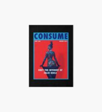 Consume! Kim Kardashian They Live Parody Art Board