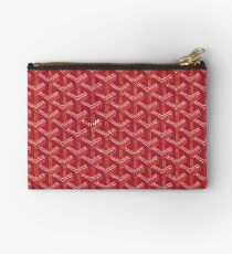 goyard red paris beutiful with Zipper Pouch