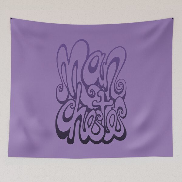 Item preview, Manchester typographical art - ultra violet designed and sold by bignose1977.