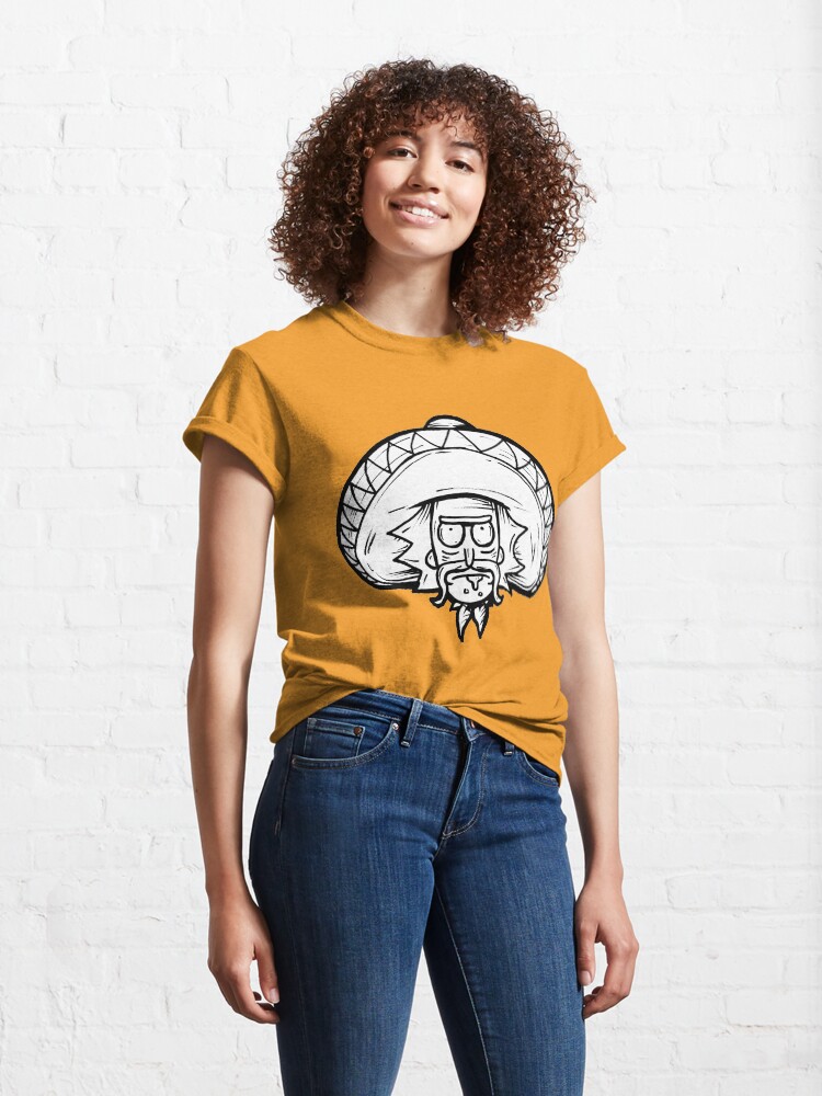 Alternate view of Mexican Rick Sanchez from Rick and Morty™ Classic T-Shirt