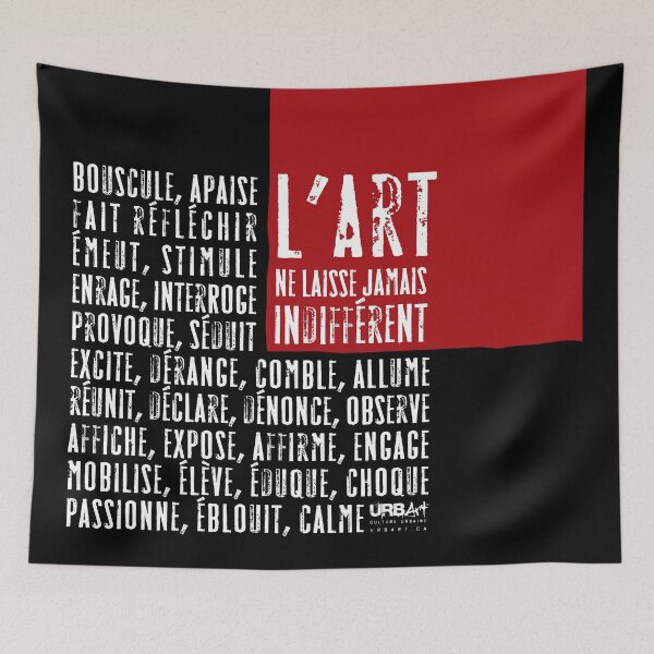 Item preview, Art never leaves you indifferent designed and sold by Alec Stephani.