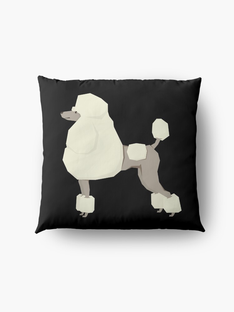 Alternate view of Poodle - Gift For Poodle Owner Lover Floor Pillow