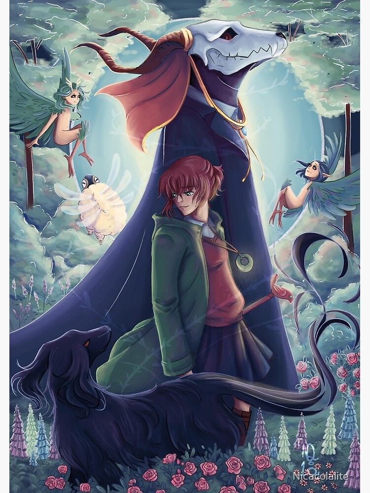 "Ancient Magus Bride" Poster for Sale by Nicacolalite | Redbubble