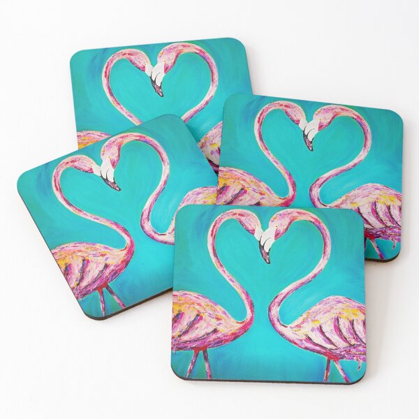 Item preview, Flamingos in Love designed and sold by artbydmos.