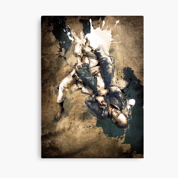 JIU JITSU ARM BAR Canvas Print