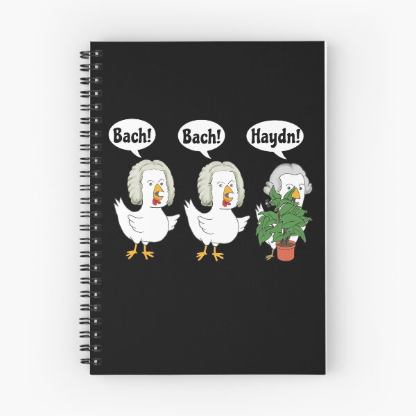 Item preview, Bach Bach Haydn Chickens Classical Music Composer Pun designed and sold by dwarmuth.