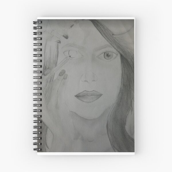 Item preview, girl drawing herself designed and sold by SDpurple.