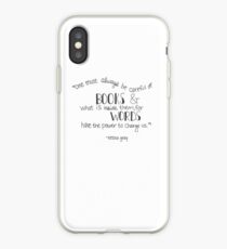 Tessa Gray Quote iPhone Case