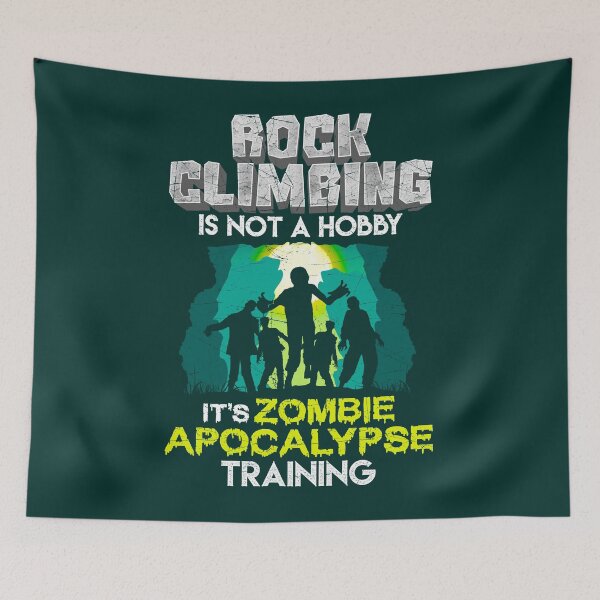 Item preview, Rock Climbing is Zombie Apocalypse Skill designed and sold by Maria Garcia.